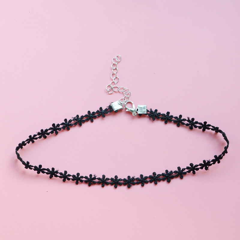 Choker Ren Đen Phong Cách Hàn Quốc Đơn Giản