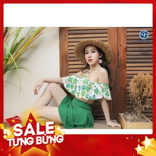 Bộ bơi bikini hai mảnh chân váy - Siêu HOT