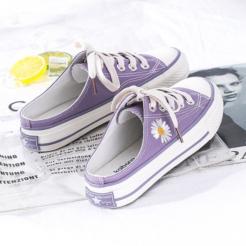 Giày sục hoa cúc mới | BigBuy360 - bigbuy360.vn