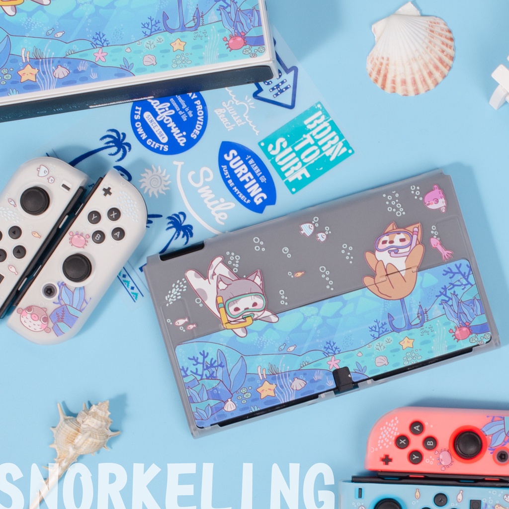 Hộp pc-tpu Chống Rơi Vỡ Bảo Vệ Cho Máy Chơi Game nintendo switch