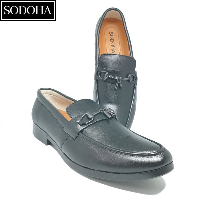 Giày Lười Thời Trang Nam SODOHA SDH1336 Black