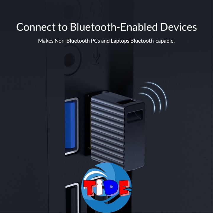 USB Bluetooth 5.0 Orico BTA-508 – Chính Hãng Orico – Hỗ trợ máy tính kết nối Bluetooth với các thiết bị khác