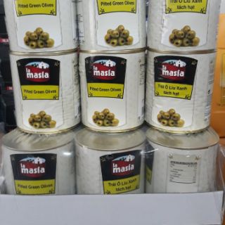 Qủa Oliu tách hạt nhập khẩu Tây Ban Nha hộp 3kg