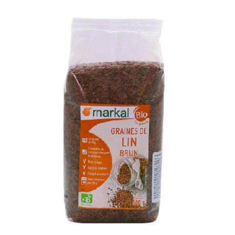 Hạt Lanh Hữu Cơ / ORGANIC / Hạt Lanh Vàng Hữu Cơ Markal 500 gr, Nhập Khẩu Pháp[Date 02/2022] | BigBuy360 - bigbuy360.vn
