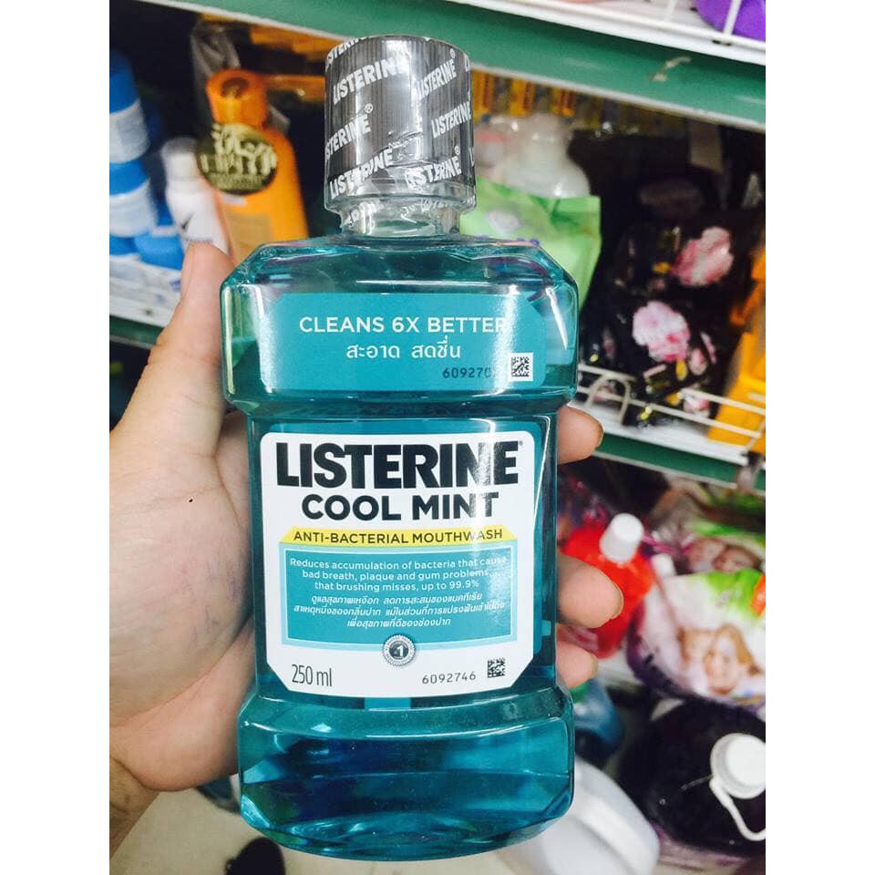 Nước xúc miệng Listerine Thái Lan 250ml