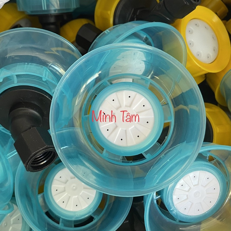Béc loa phun thuốc có đầu chụp kết nối máy bơm mini
