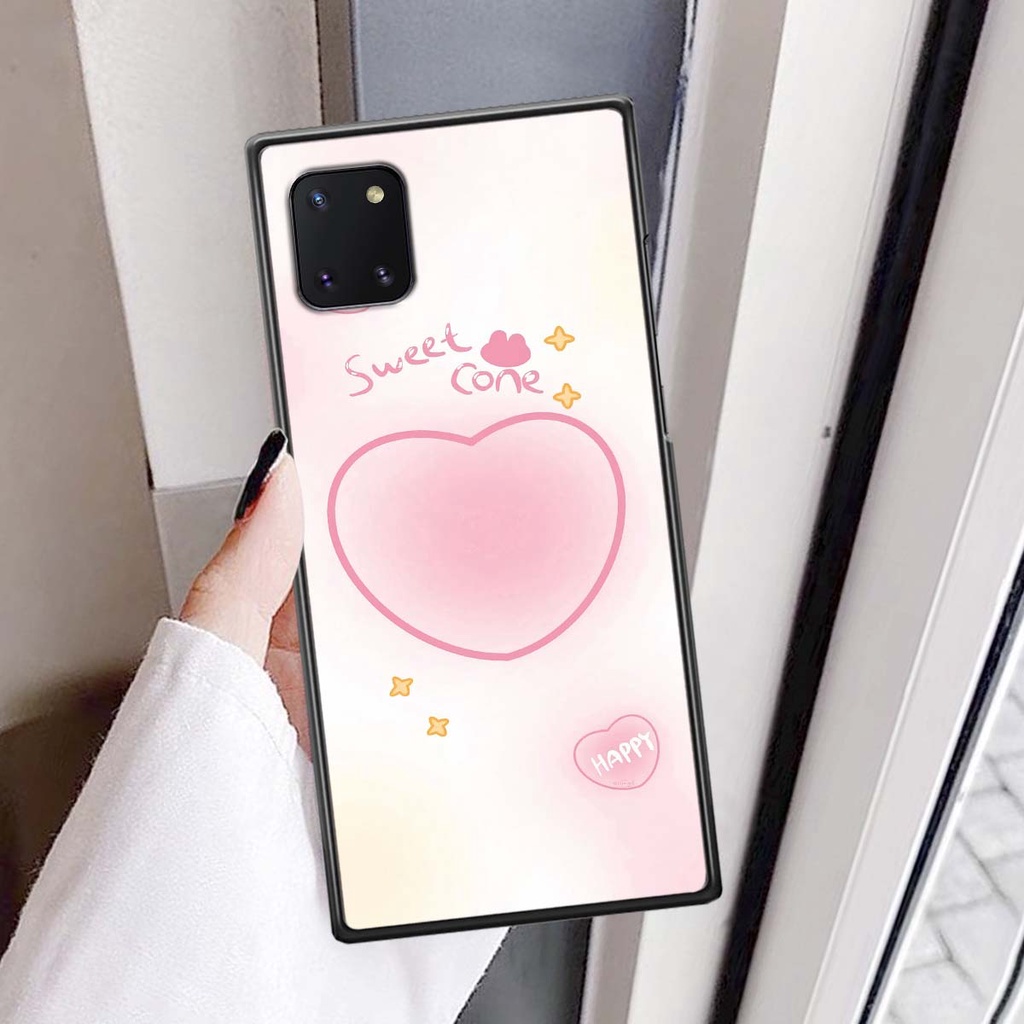 Ốp Samsung Note 10 Lite in hình trái tim, caro kẹo ngọt đầy cá tính siêu đẹp siêu chất