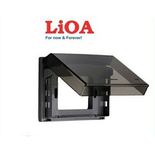 Mặt chống Nước che mưa LIOA - Mặt che ổ điện ngoài trời LIOA