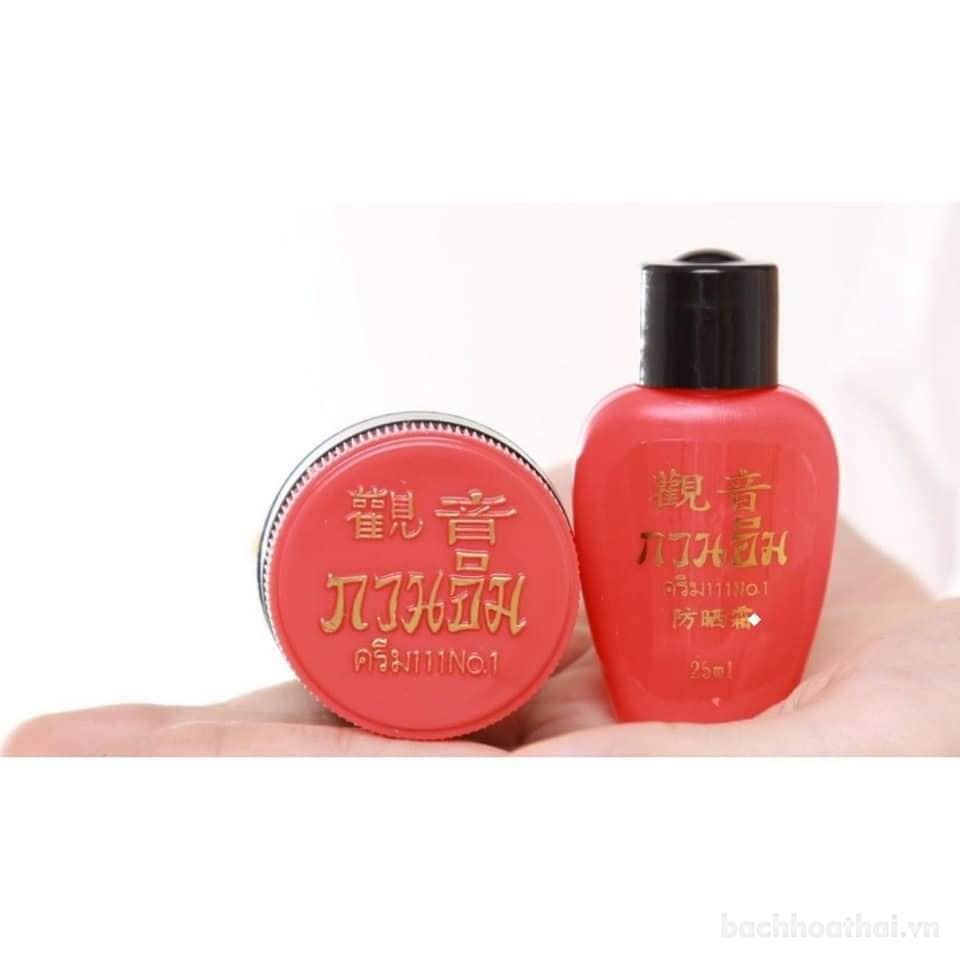 Set 2 in 1 kem sâm cô tiên và lotion chốnǥ nắng Kuan Im Thái Lan