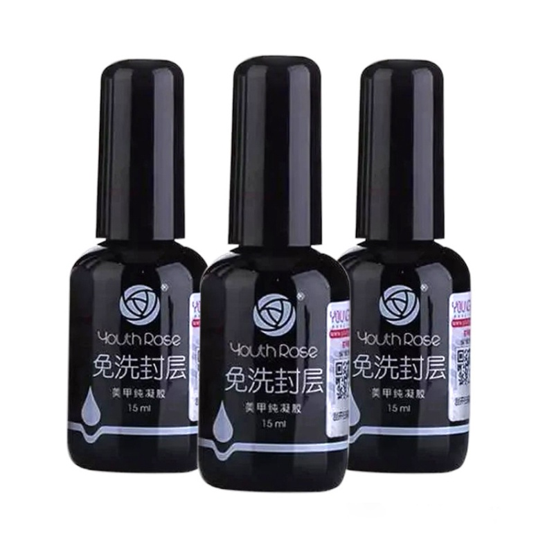 Base top hoa hồng Youth Rose chính hãng - gel liên kết, top phủ bóng, cứng móng chuyên dụng cho dân làm móng