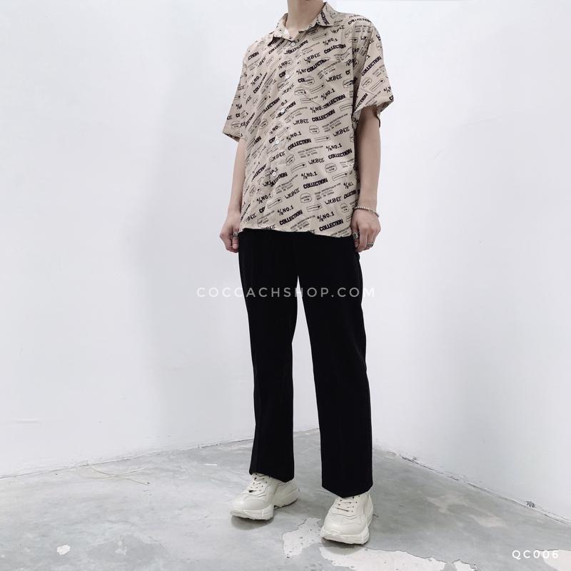 Quần vải xuông gân Qc006