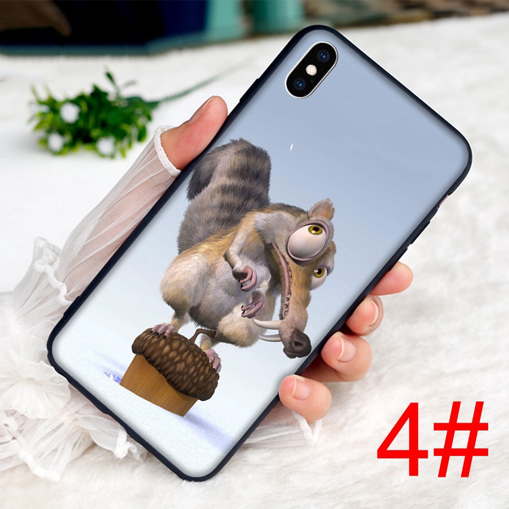 Ốp Lưng Mềm In Hình Phong Cách Phim Ice Age Cho Iphone 8 7 6 6s 5 5s Se Plus X Xs Max