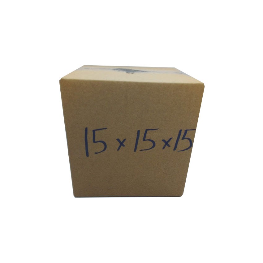 Hộp thùng carton 15 x 15 x 15cm 3 lớp DOCONU. Thùng gói hàng cỡ nhỏ