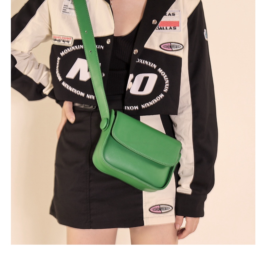 Túi Xách Đeo Vai Kiểu Yên Ngựa Phong Cách Retro Thời Trang Cho Nữ