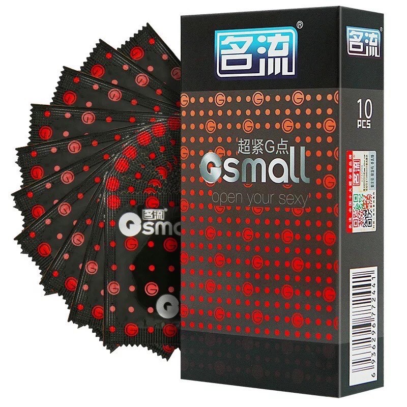Bao Cao Su Gai Size 45mm Small - Hộp 10 Chiếc - 3 Chiếc - Kéo Dài Thời Gian