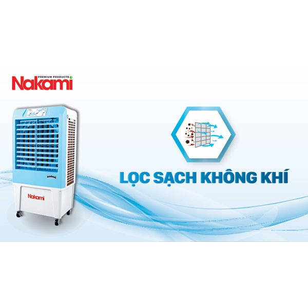 [GIẢM GIÁ SỐC HÈ 2019] MÁY LÀM MÁT KHÔNG KHÍ DAIKIO NAKAMI NKA-3500A NHẬT BẢN