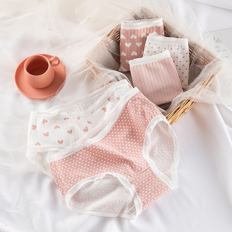 Set 5 Quần Lót Cotton Hoạ Tiết Gấu nhiều mẫu