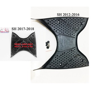 Thảm để chân SH 2012-2016 và 2017-2019 sơn carbon (hình thật)