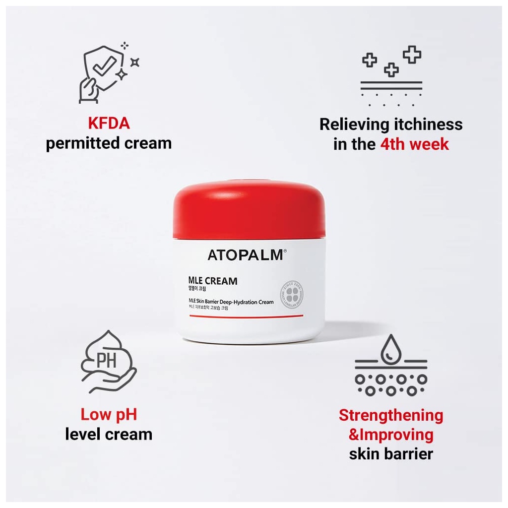KEM DƯỠNG ẨM ATOPALM MLE CREAM 100ML cho da khô,chàm,viêm da cơ địa