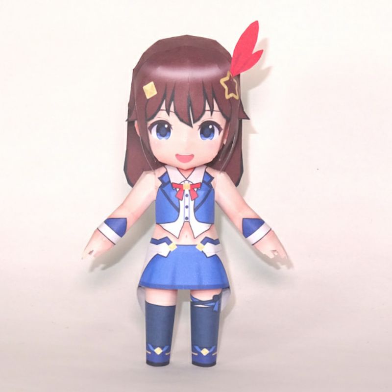 Mô hình giấy anime girl  VTuber Hololive: chibi Tokino Sora
