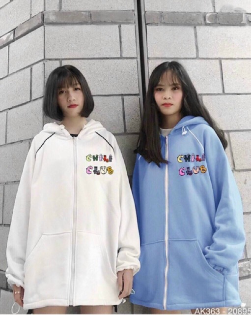 Áo Khoác Nỉ Nam Nữ Couple Nỉ Bông Hàng QC Dày Dặn Áo Khoác Jackets Nỉ Nữ Nam Khoá Kéo in CHILL BIỂN - AK3363 | BigBuy360 - bigbuy360.vn