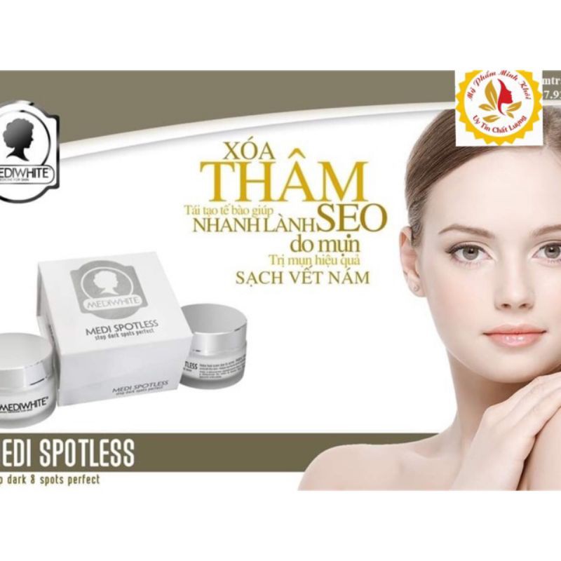 Kem Medi Spotless Acne hết Mụn và Thâm