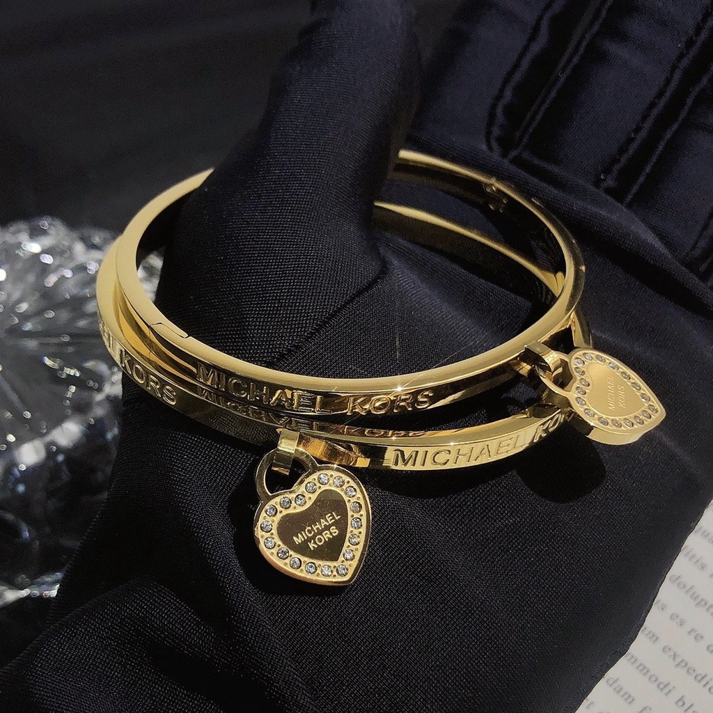 Vòng Tay Michael Kors Thép Titan Thời Trang Cho Nữ