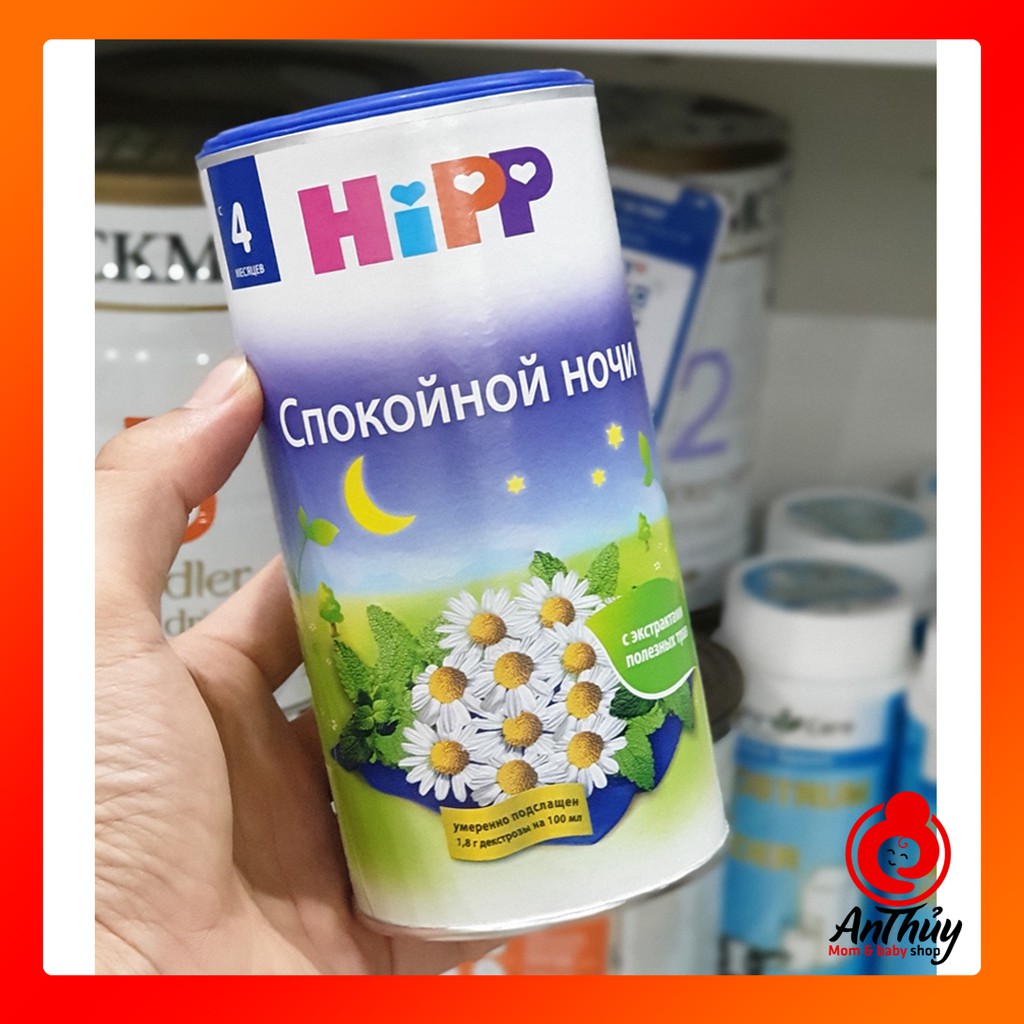 Trà hipp hoa cúc ban đêm cho bé từ 4m date 2021