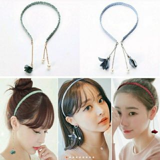 Cài tóc bông tai hàn quốc 45k giảm còn --> 25k