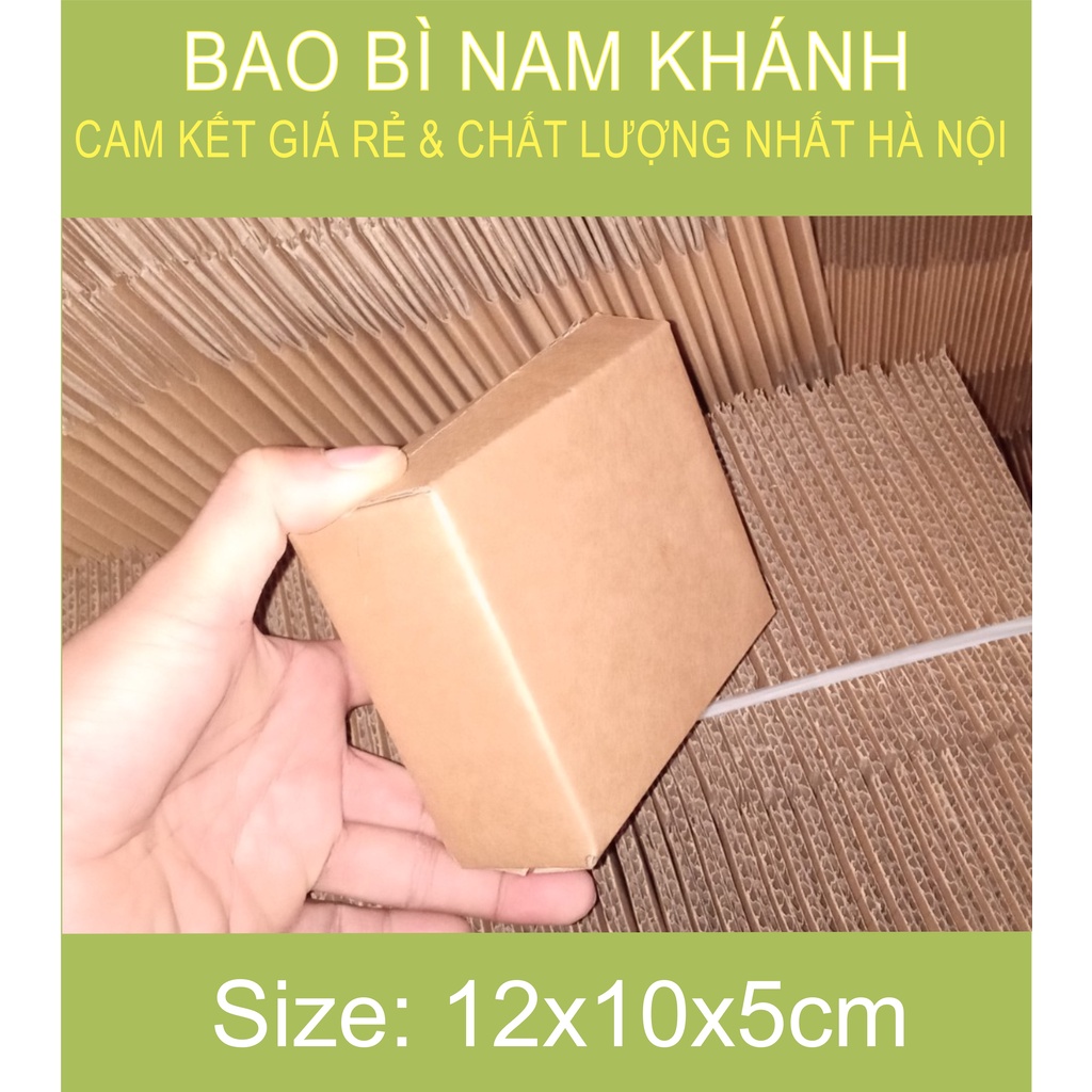 100 hộp carton 12x10x5(cm)