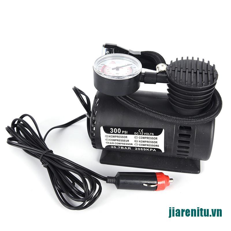 Máy Bơm Hơi Mini 300psi 12v Dành Cho Xe Ô Tô