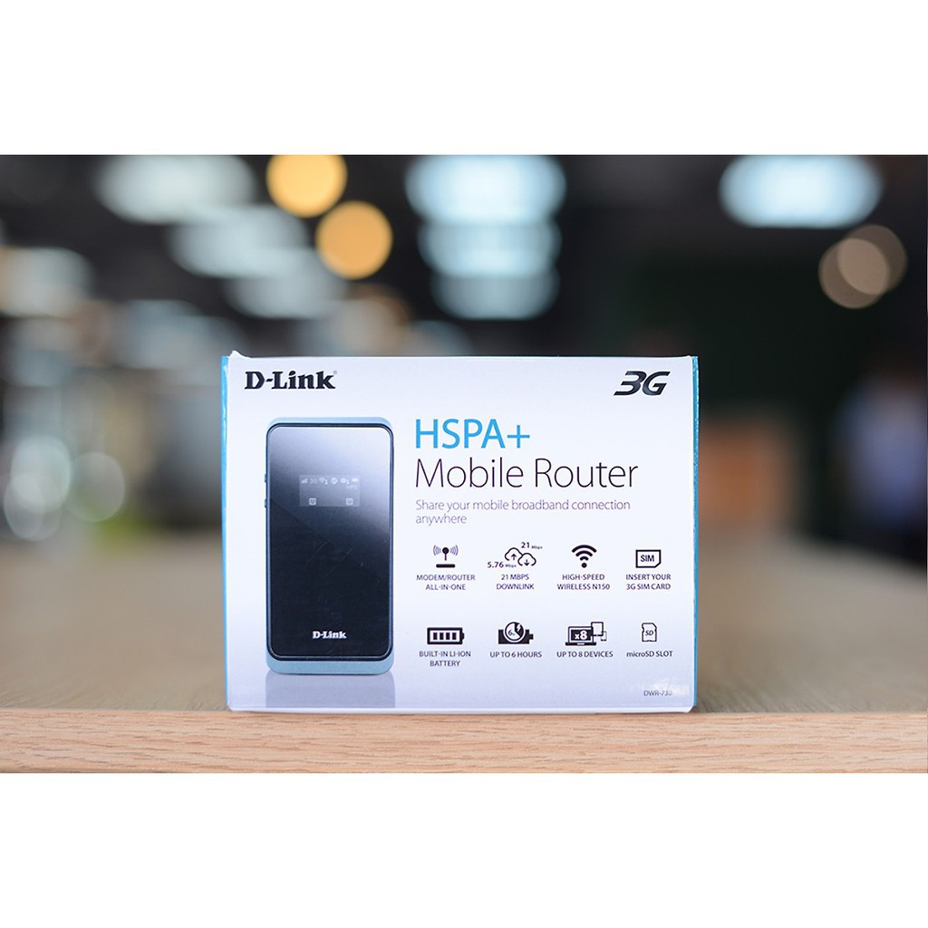 Phát Wifi Từ Sim 3G D-Link DWR-730 - Hàng  - chuyensiphukien1