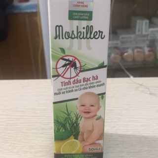 Xịt chống muỗi , côn trùng thảo dược moskiller