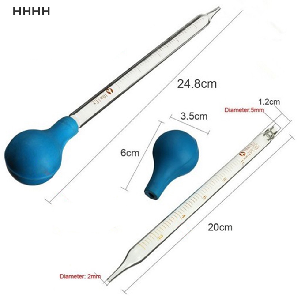 [Hàng mới về] Ống nhỏ giọt thủy tinh đầu cao su 10ml kiểu dáng chuyên dùng
