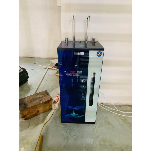 Máy lọc nước 2 vòi Nóng Nguội AQua Plus 9,10,11 Cấp