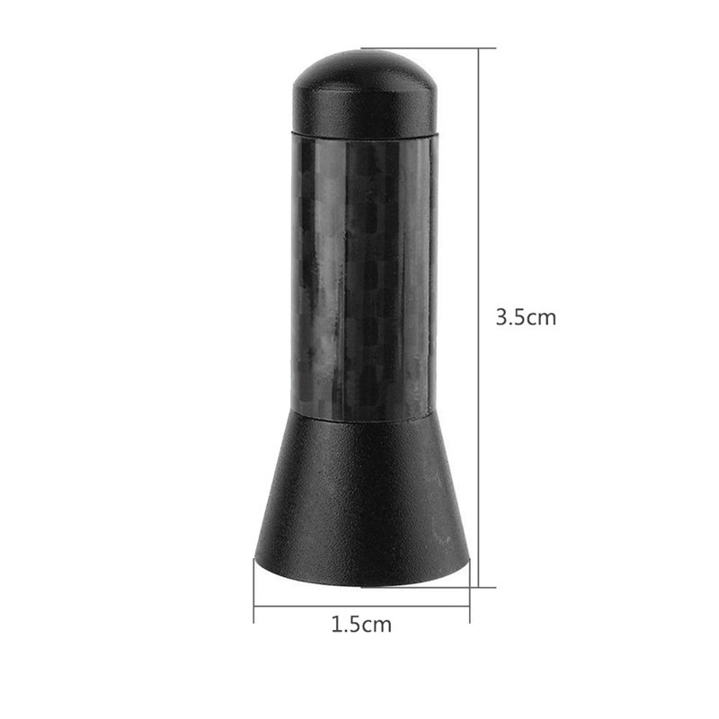 Ăng ten sợi carbon cổng 3.5cm chuyên dụng chất lượng cao cho xe hơi