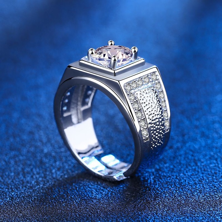 Nhẫn nam bạc Ý S925, giá rẻ - N74
