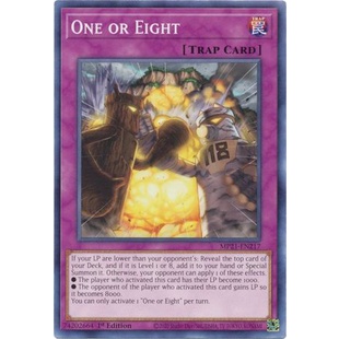 Thẻ bài Yugioh - TCG - One or Eight / MP21-EN217'