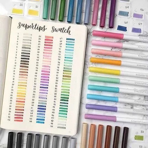 Bộ bút lông 100 Màu Crayola Super Tips Washable Markers