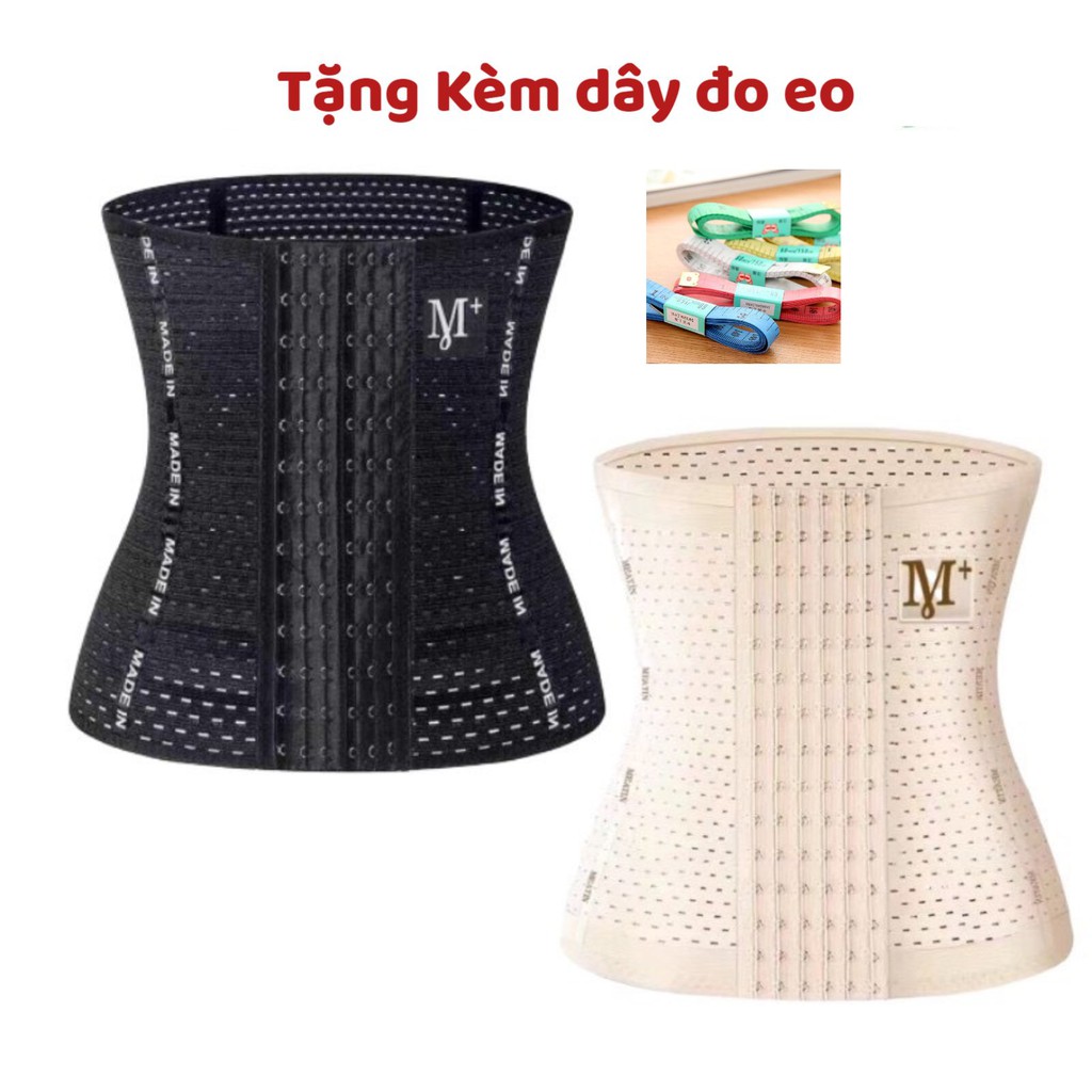 Đai nịt bụng giảm mỡ sau sinh, gen nịt bụng 6 nấc cài thông hơi thoáng khí JOCOSI N9999