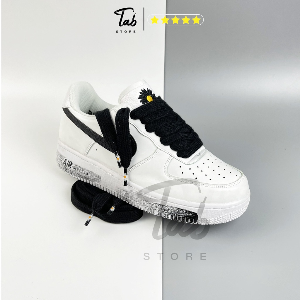 [KatShoes] Dây Giày Sneaker Paranoise Hoa Cúc 140cm Cho Giày Air Force, AF1, CV [Hàng chuẩn Trung]