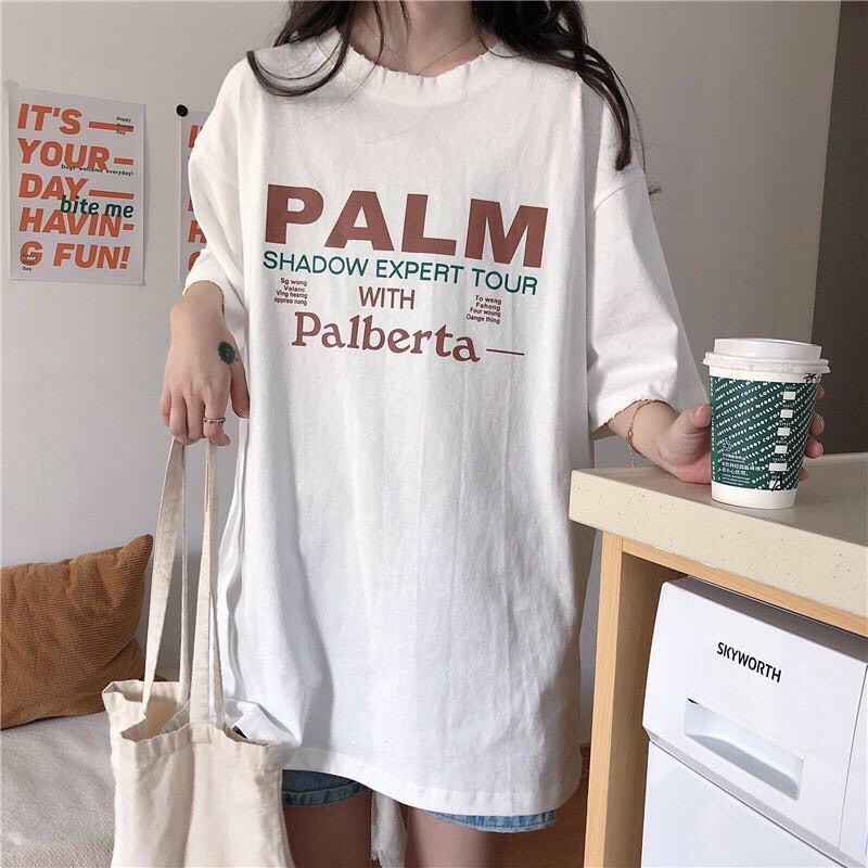 áo thun tay lỡ PALM...Palberta 117