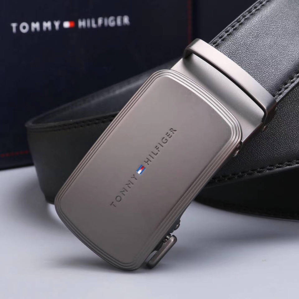 Thắt Lưng Tommy Hilfiger Tommy Hilfiger Có Khóa Cài Tự Động Bằng Da Chống Trượt Cho Nam