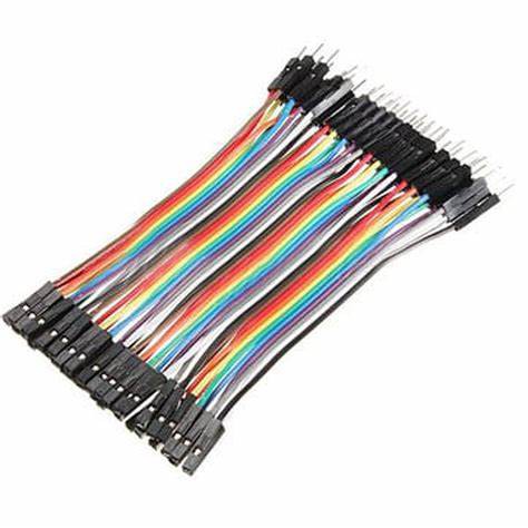 Dây Cắm Breadboard Đực Đực 10cm Bó 10 Sợi Đơn Loại Tốt
