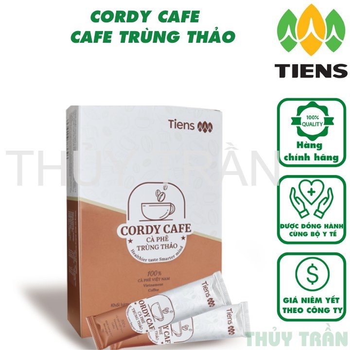 CÀ PHÊ TRÙNG THẢO - CORDY CAFE  TIENS (hộp 12 gói) | BigBuy360 - bigbuy360.vn
