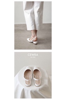 SANDAL CEWRA SLINGBACK MŨI BẦU 2P