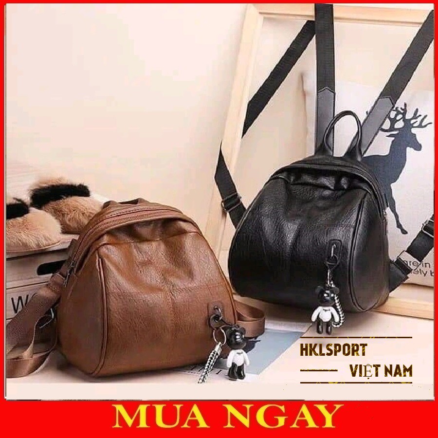Balo Da Gấu PU Cực Yêu (Ảnh Thật Hàng Loại 1)