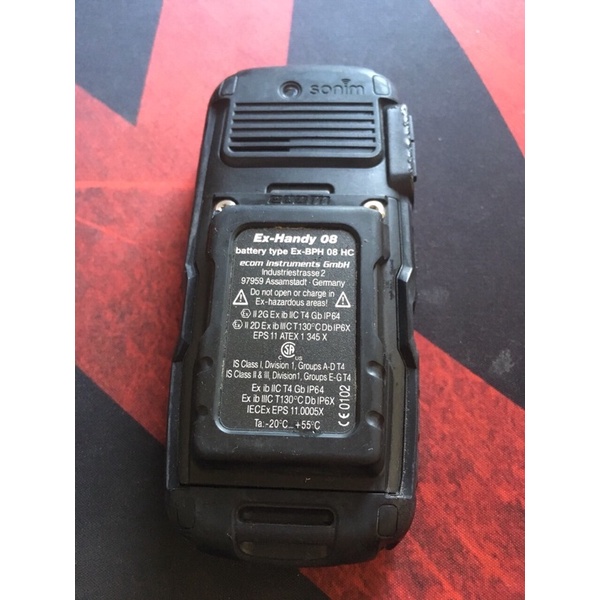 Điện thoại Sonim xp5560 exhandy08 ecom chống cháy nổ, chống nước