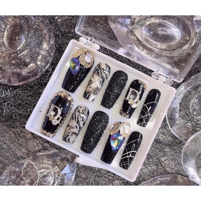 Hộp Nhựa Làm Nail Box