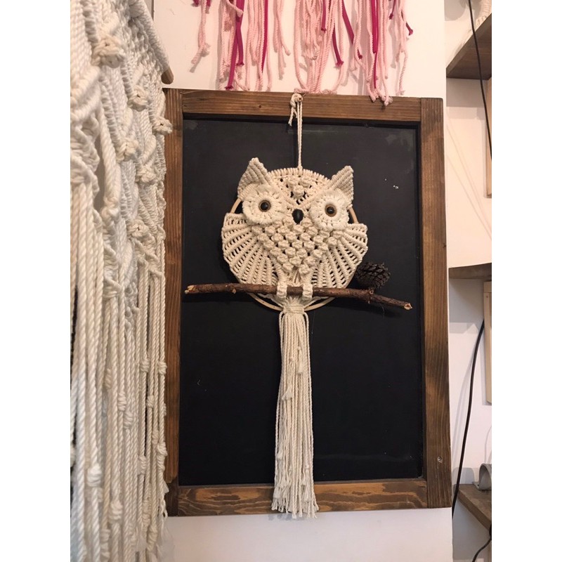 Mắt cú Macrame